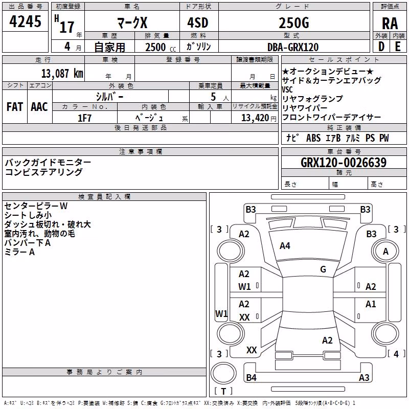 TOYOTA MARK X
