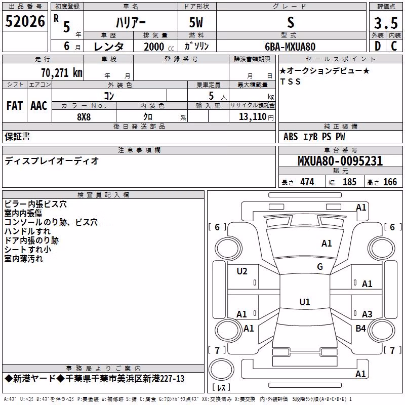 TOYOTA HARRIER