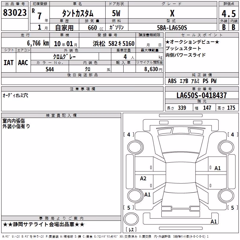 DAIHATSU TANTO