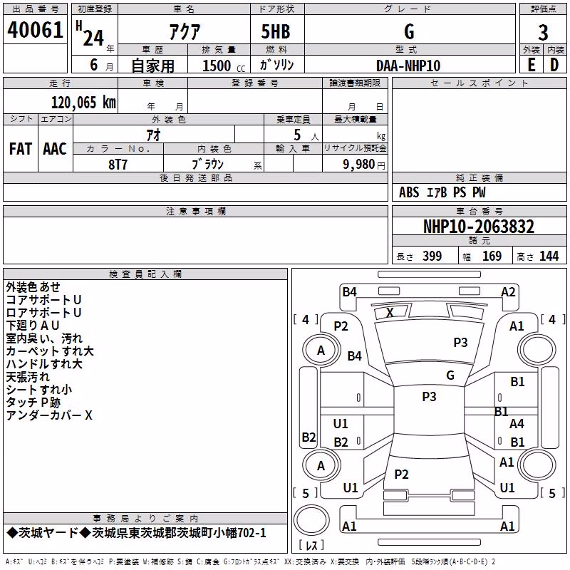 TOYOTA AQUA