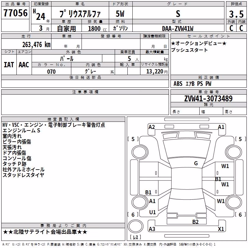 TOYOTA PRIUS ALPHA