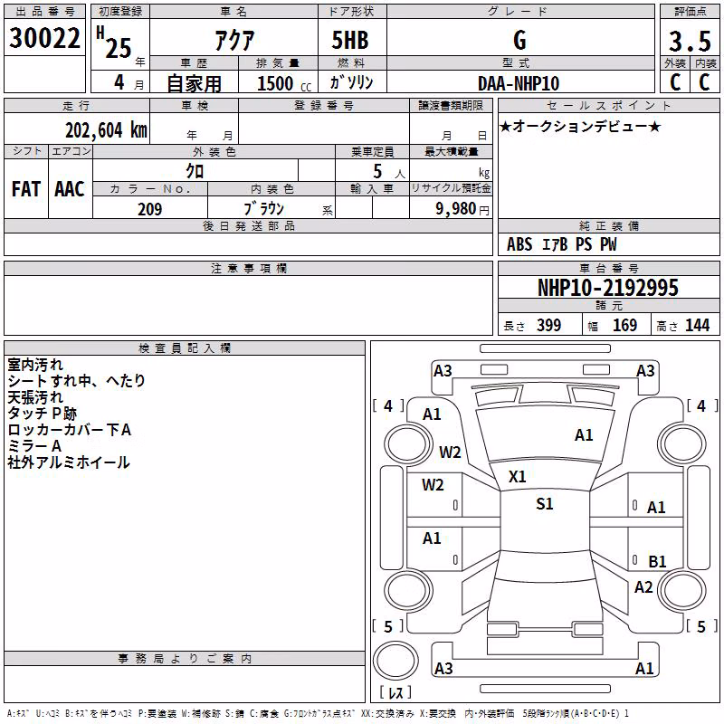 TOYOTA AQUA