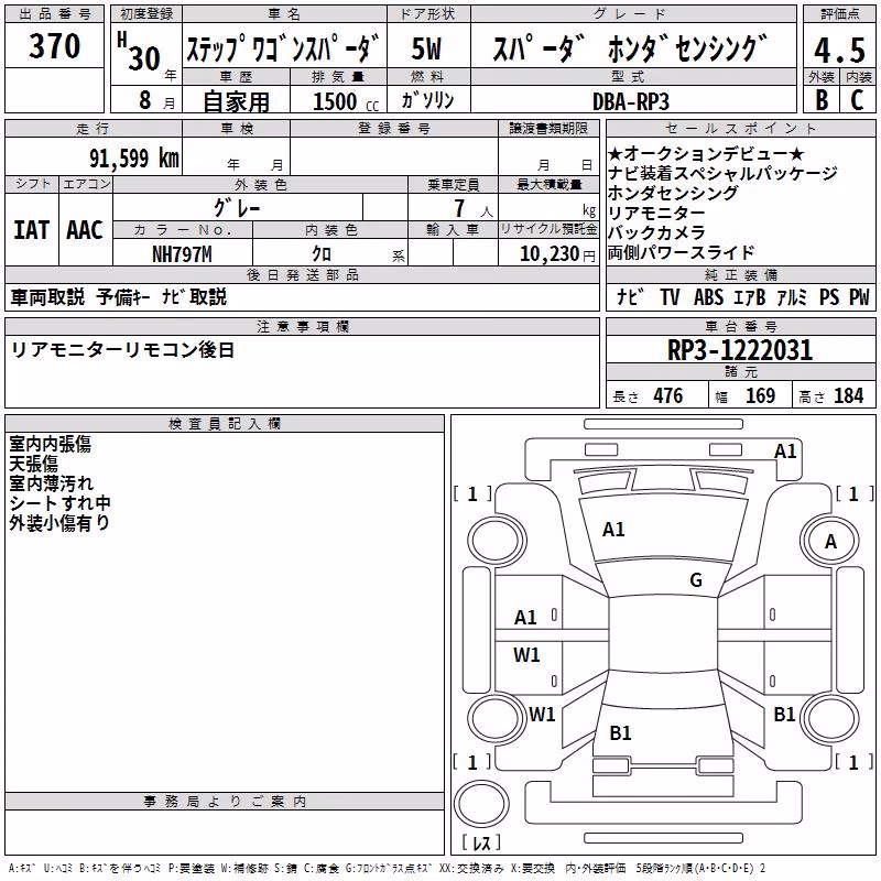 HONDA STEPWGN