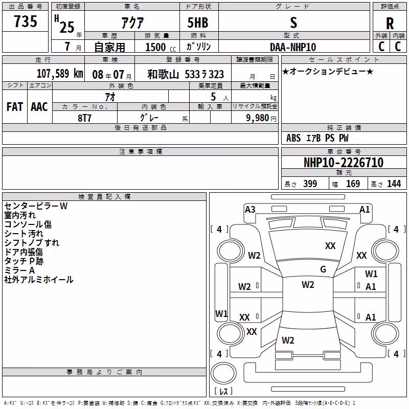 TOYOTA AQUA