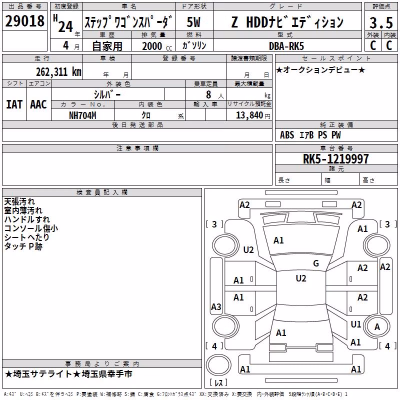 HONDA STEPWGN