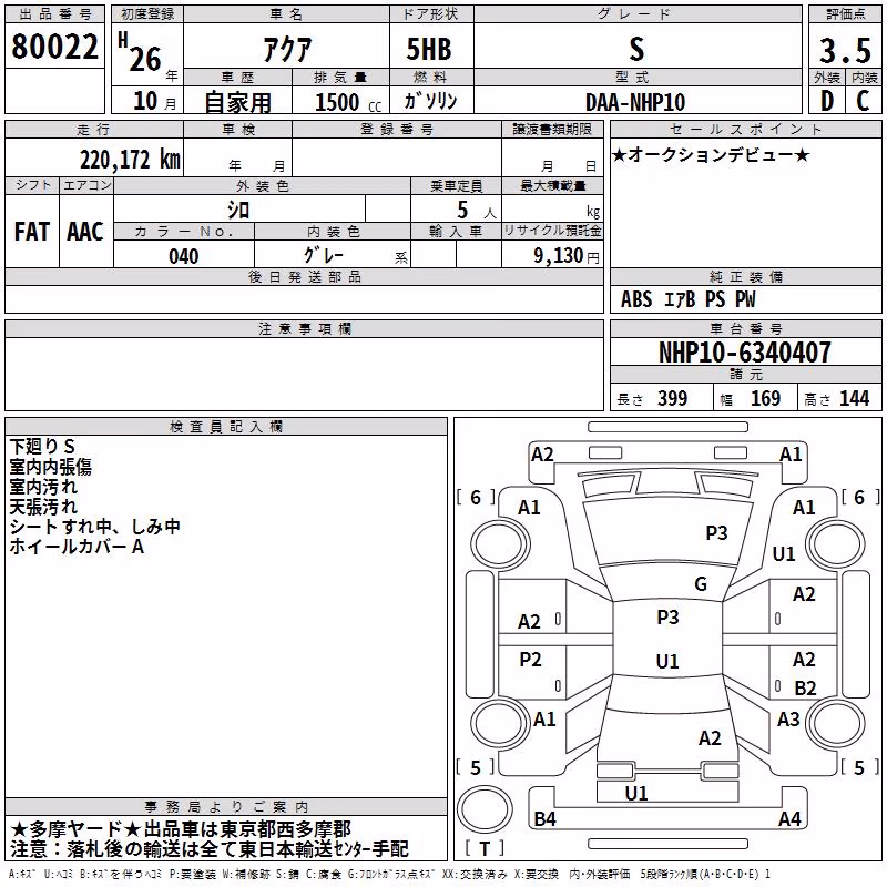 TOYOTA AQUA