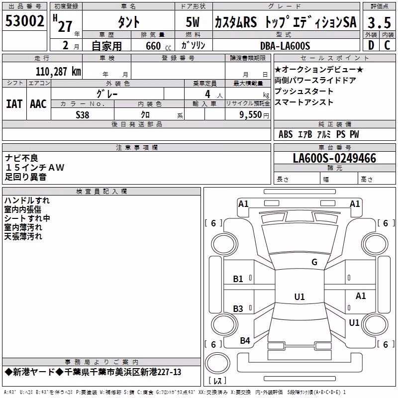 DAIHATSU TANTO
