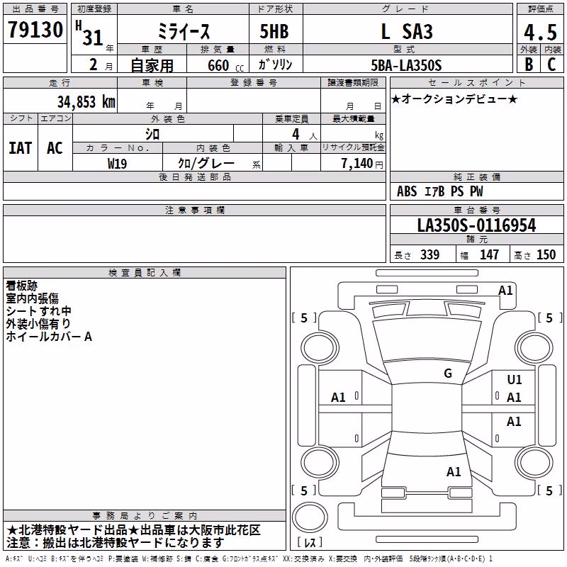 DAIHATSU MIRA E:S