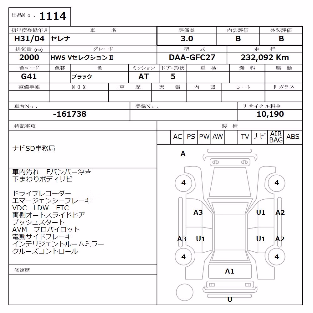 NISSAN SERENA