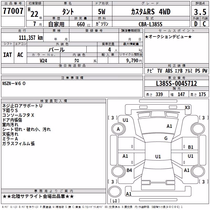 DAIHATSU TANTO