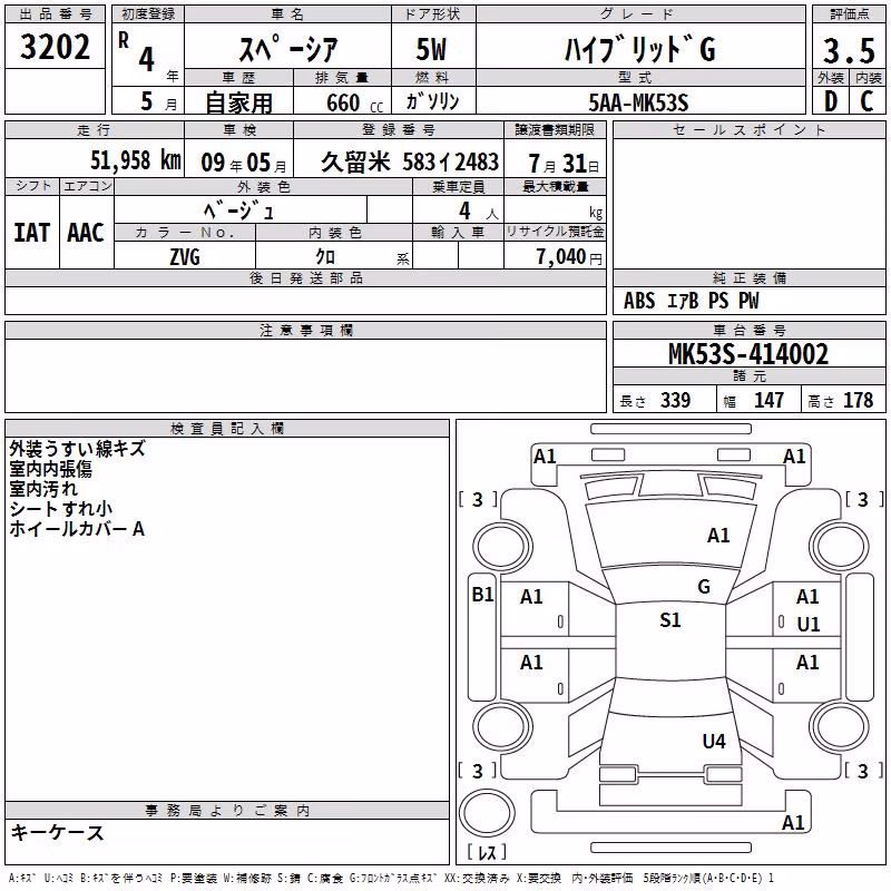 SUZUKI SPACIA