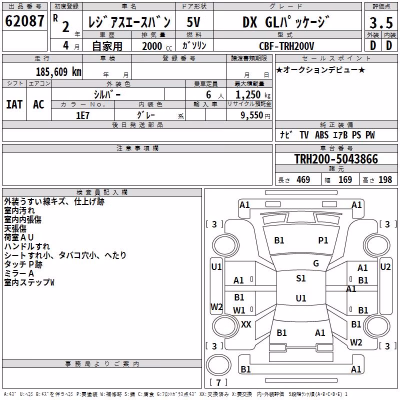 TOYOTA REGIUS ACE