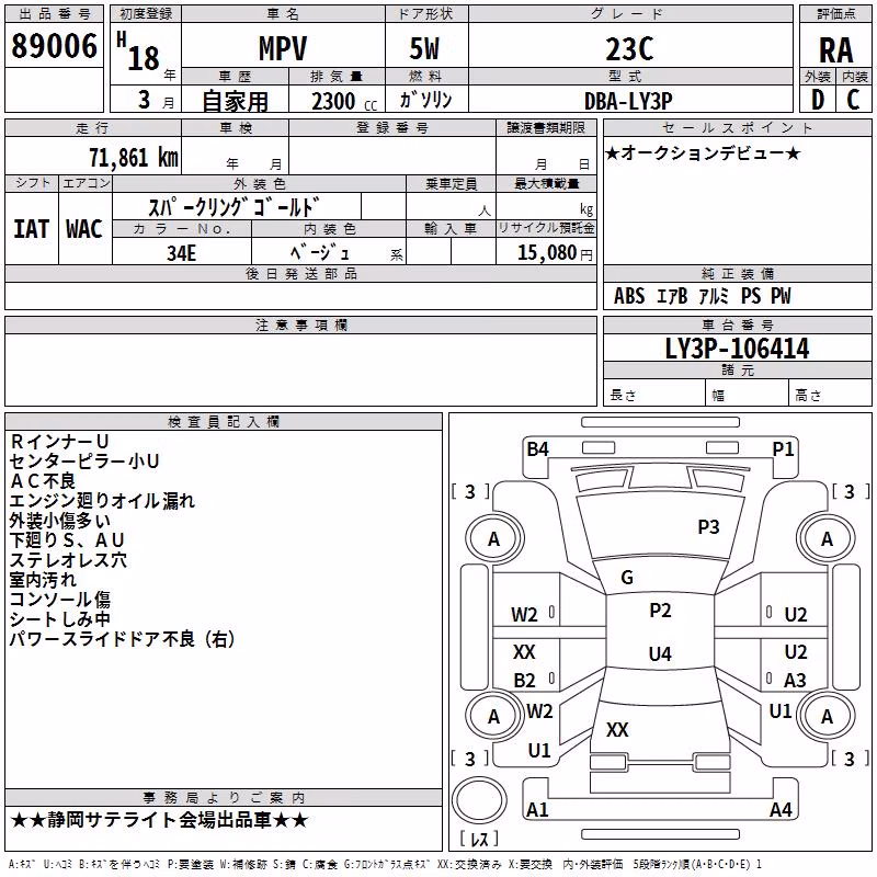 MAZDA MPV