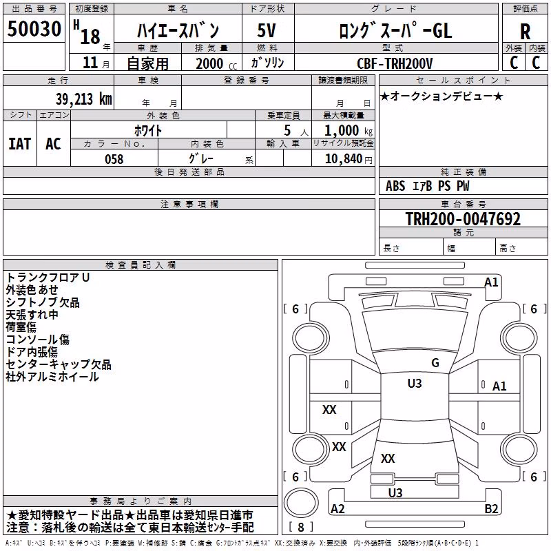TOYOTA REGIUS ACE