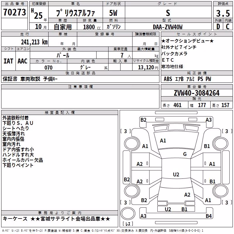 TOYOTA PRIUS ALPHA