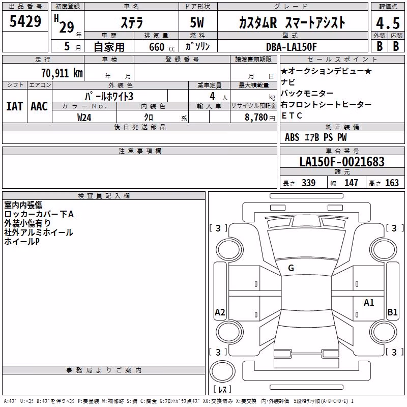 SUBARU STELLA