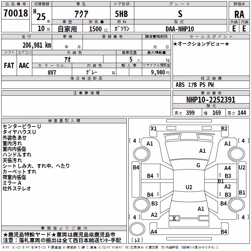 TOYOTA AQUA
