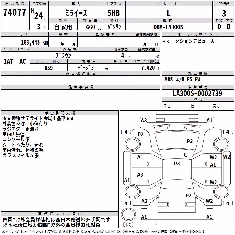 DAIHATSU MIRA E:S