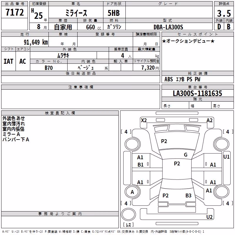 DAIHATSU MIRA E:S