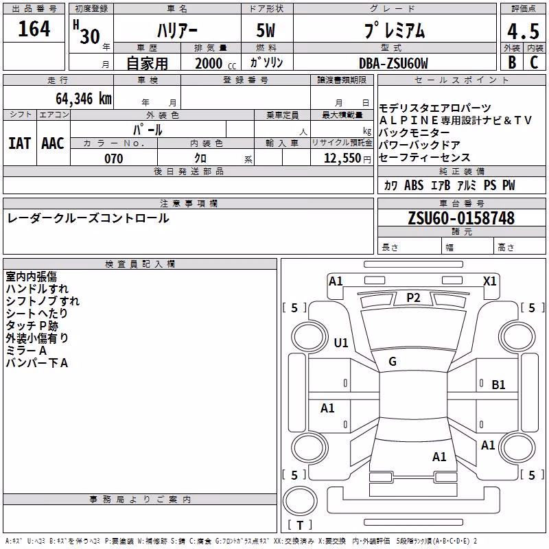 TOYOTA HARRIER
