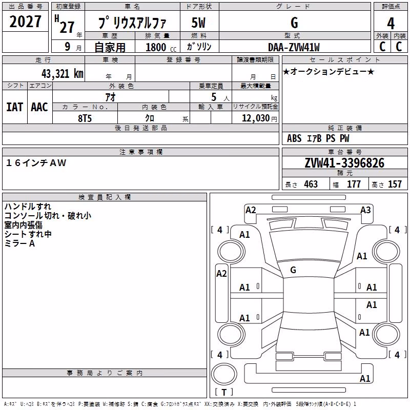 TOYOTA PRIUS ALPHA