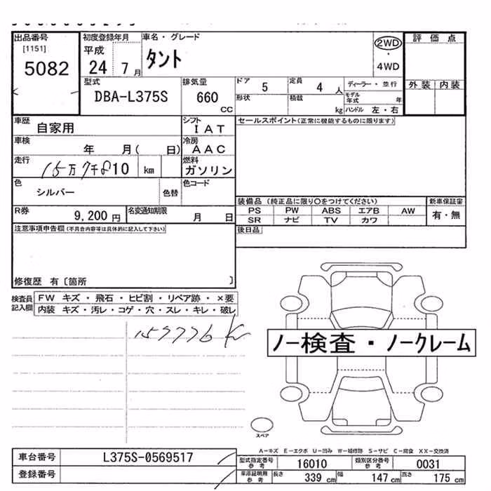 DAIHATSU TANTO