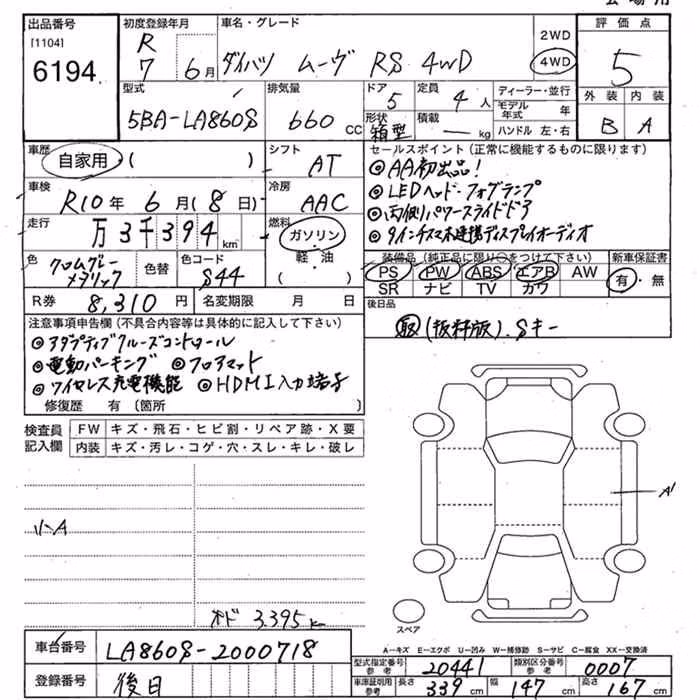 DAIHATSU MOVE
