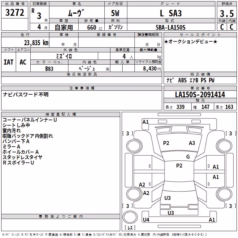 DAIHATSU MOVE