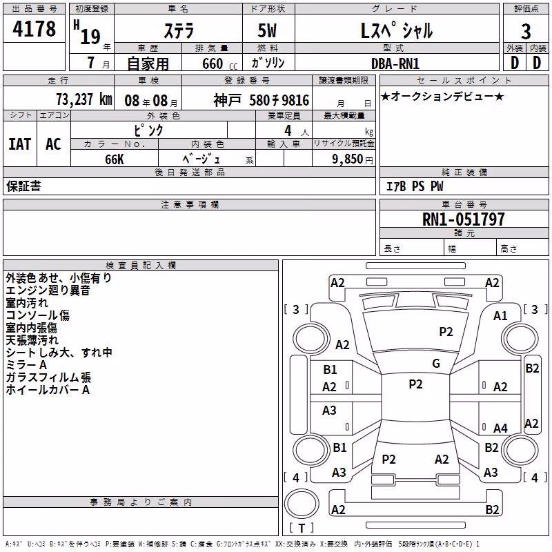 SUBARU STELLA