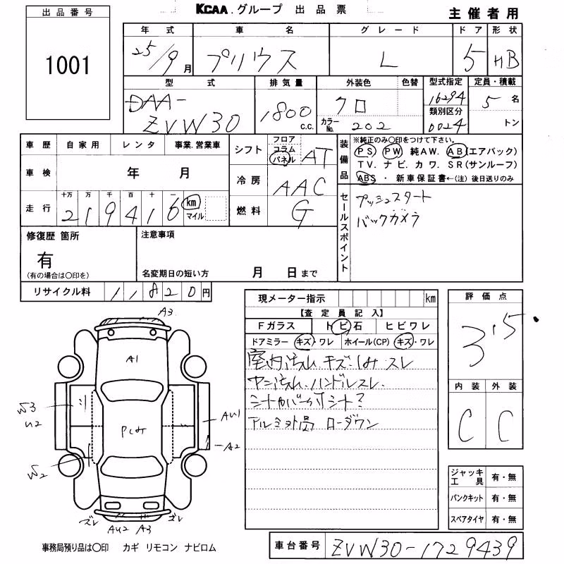 TOYOTA PRIUS