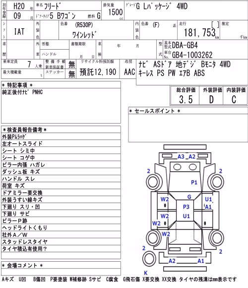 HONDA FREED