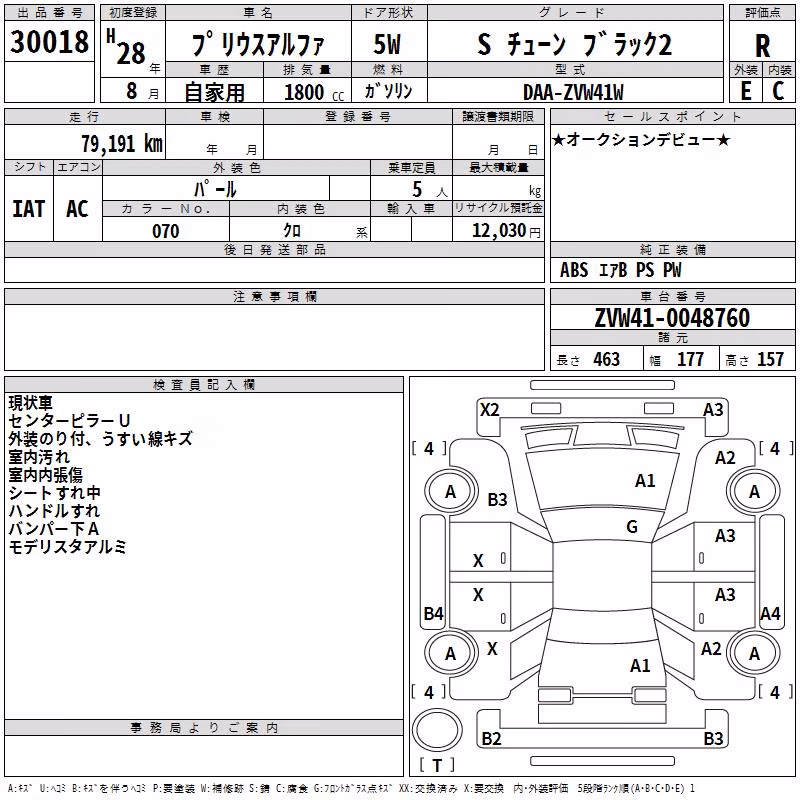 TOYOTA PRIUS ALPHA