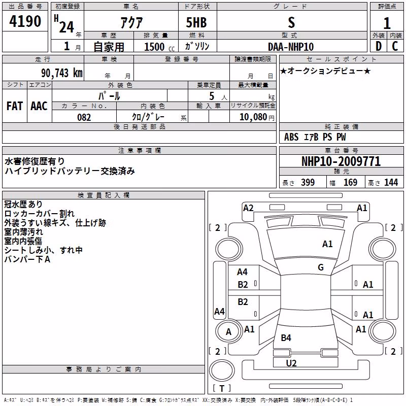 TOYOTA AQUA