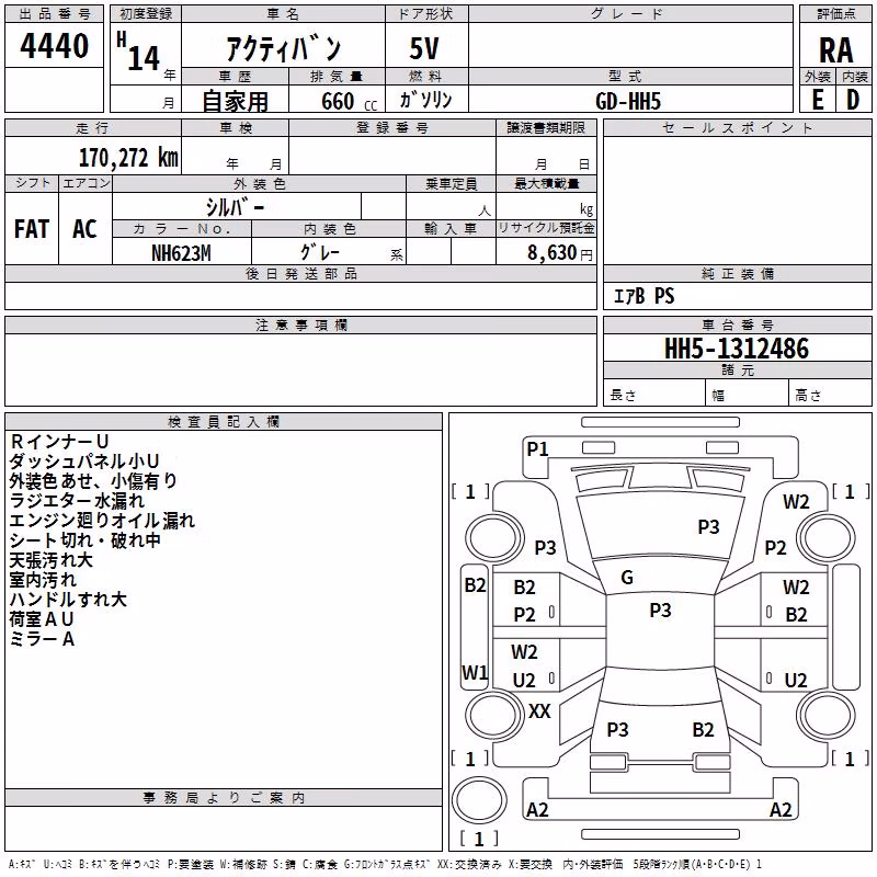 HONDA ACTY