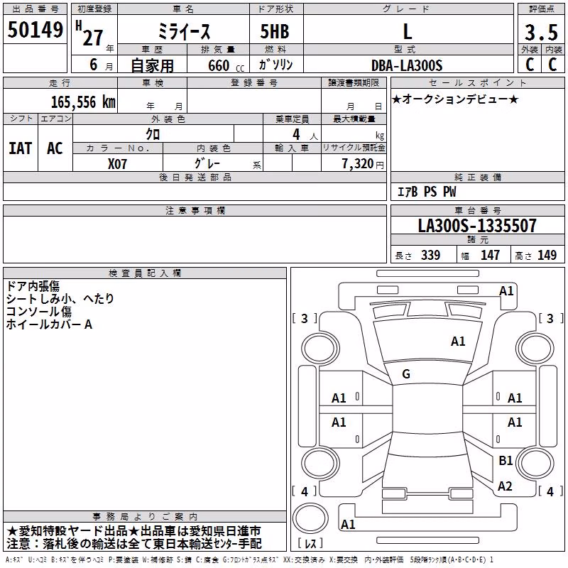 DAIHATSU MIRA E:S