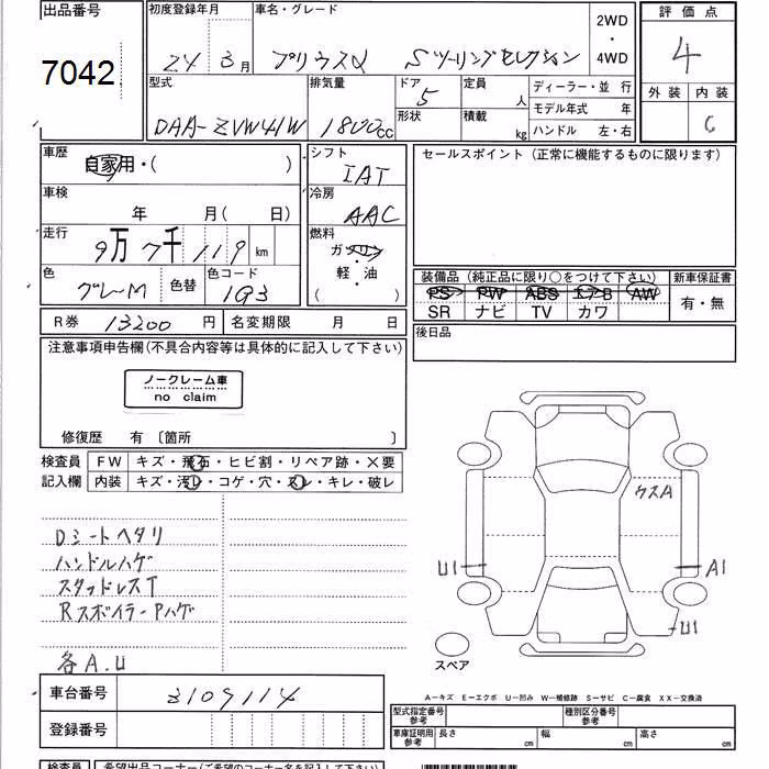 TOYOTA PRIUS ALPHA