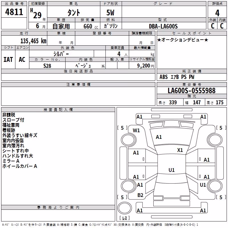 DAIHATSU TANTO