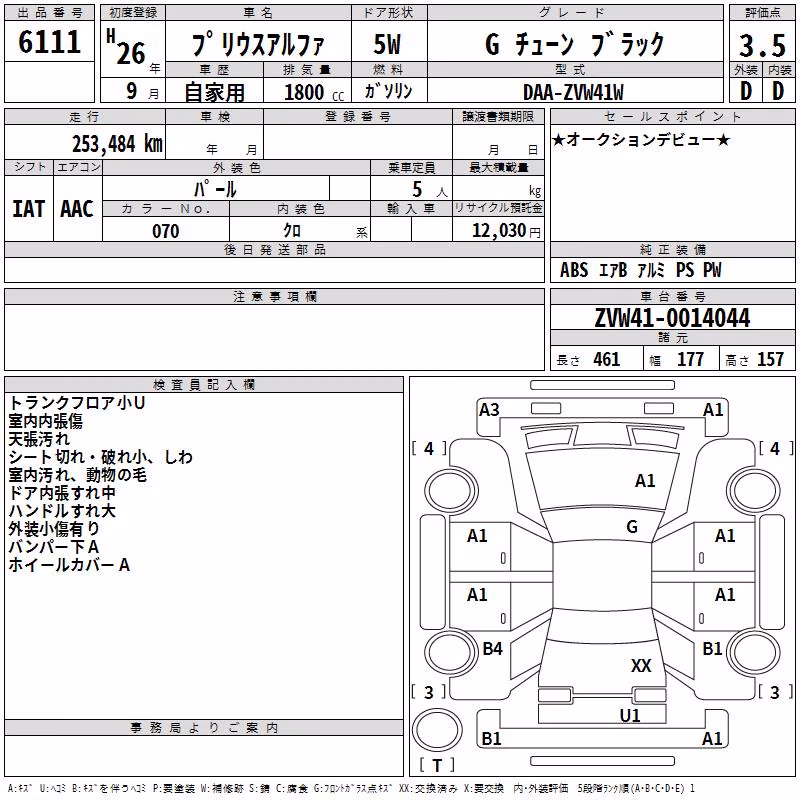 TOYOTA PRIUS ALPHA