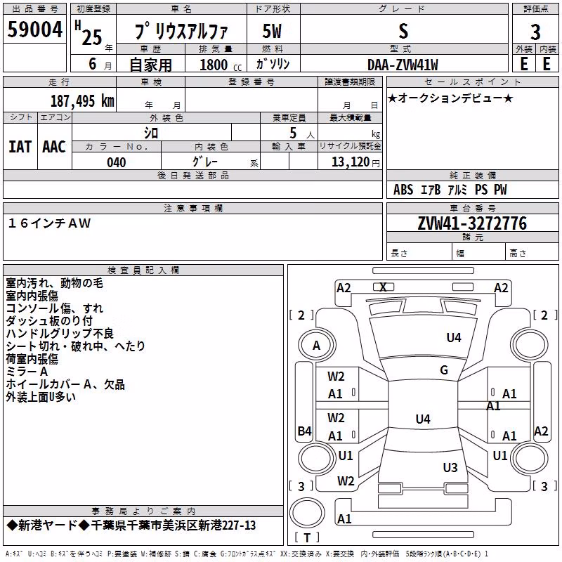 TOYOTA PRIUS ALPHA