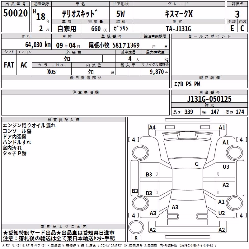 DAIHATSU TERIOS KID