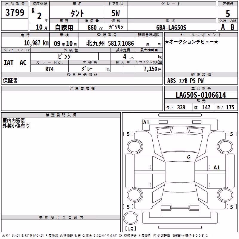 DAIHATSU TANTO