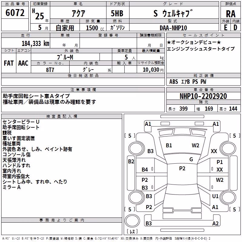 TOYOTA AQUA