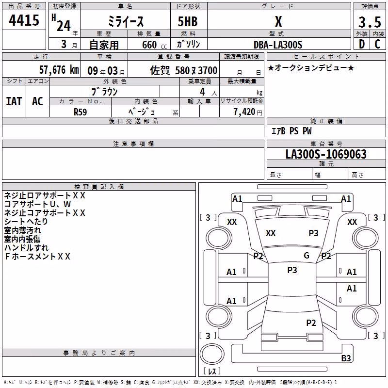 DAIHATSU MIRA E:S