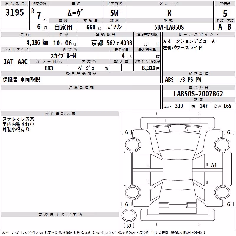 DAIHATSU MOVE