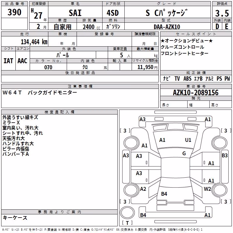 TOYOTA SAI