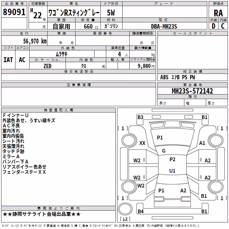 SUZUKI WAGON R