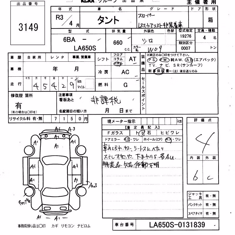 DAIHATSU TANTO