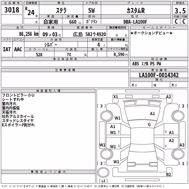 SUBARU STELLA