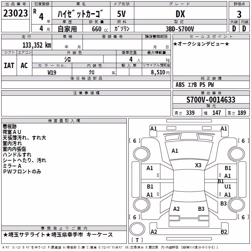 DAIHATSU ATRAI