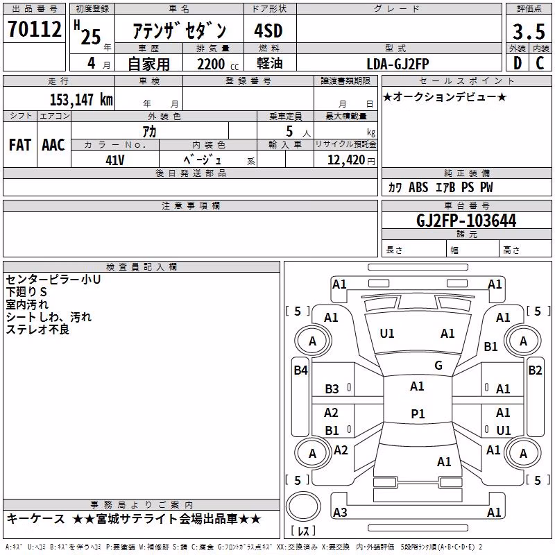 MAZDA ATENZA